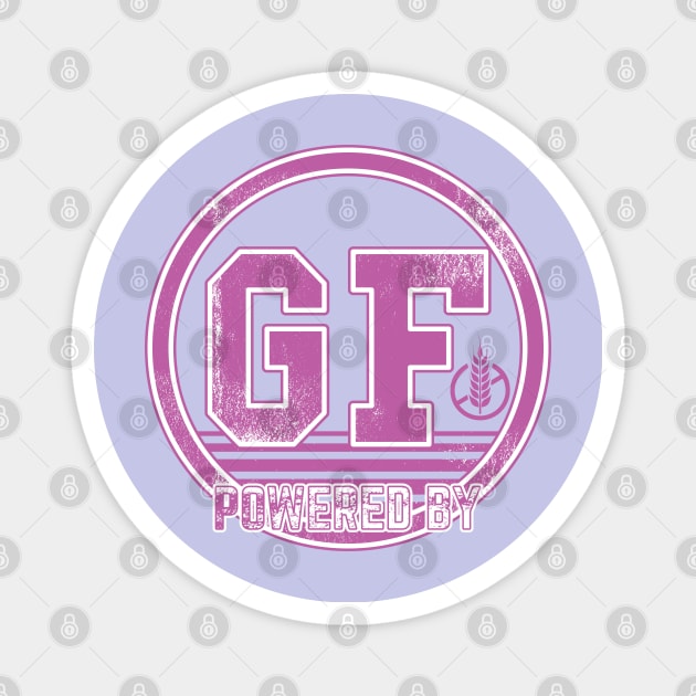 Powered by Gluten Free (purple) Magnet by dkdesigns27